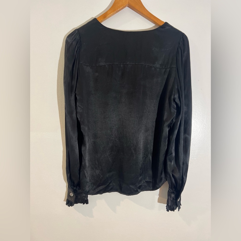 R.G KANE Ruffle Sleeve Blouse - Picture 3 of 7